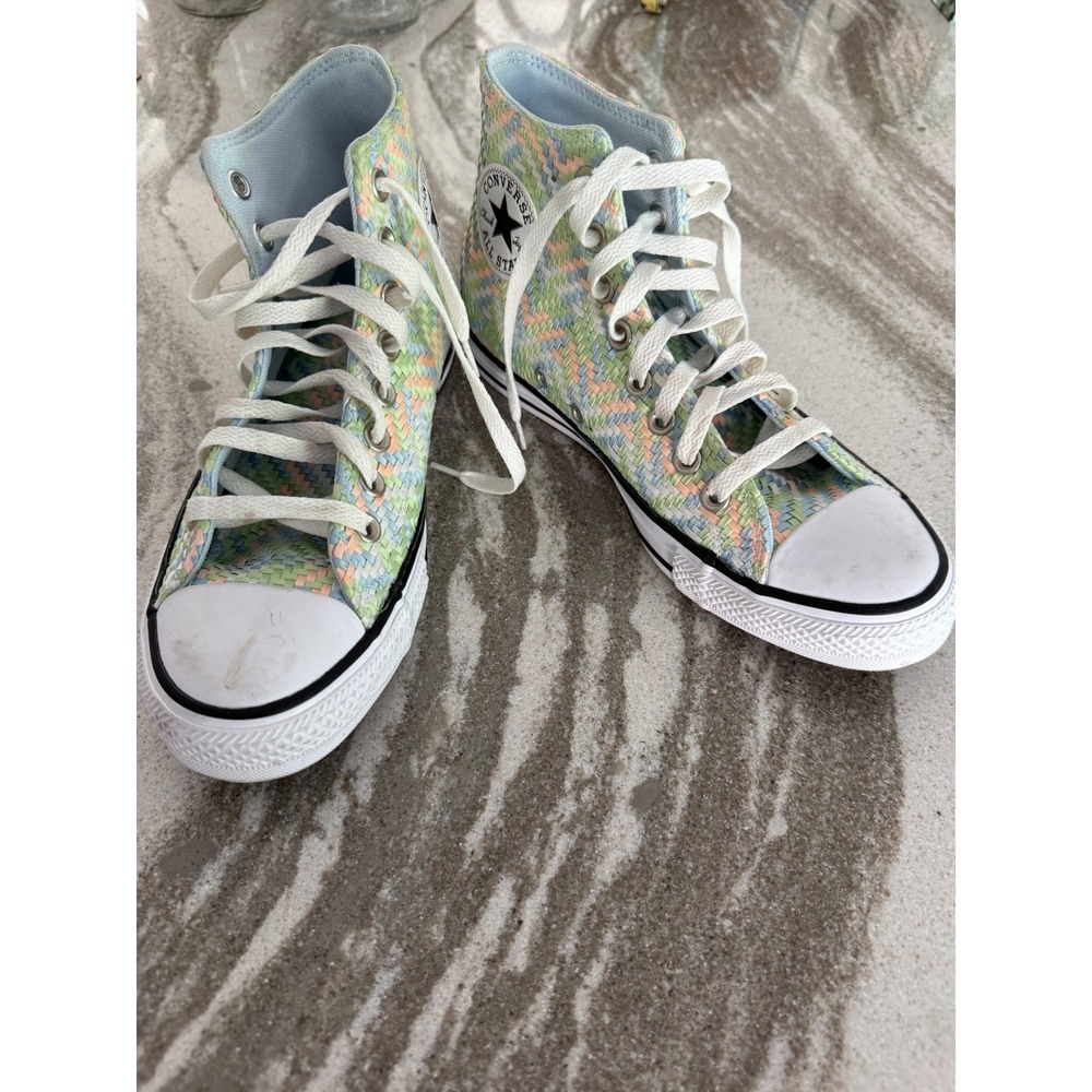 Converse Women's Chuck Taylor All Star high top "We Miss Festivals" sneakers Wm9